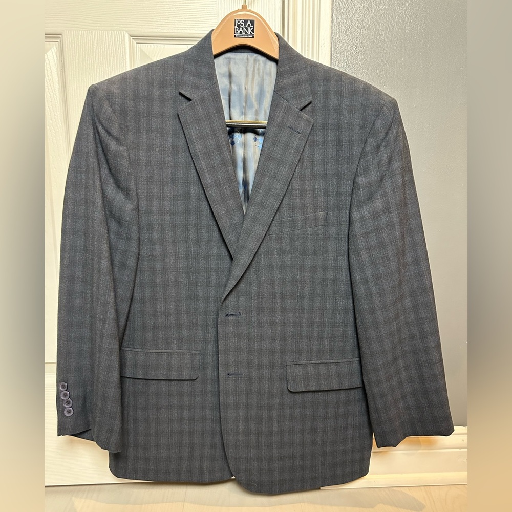 Blue sports coat. 42Short